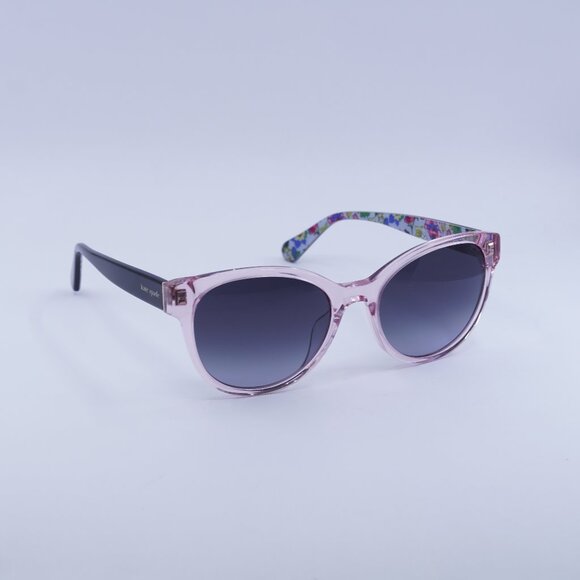 ?️ New Kate Spade NATHALIE/G/S 035J 9O Sunglasses - Pink Frame, Grey Lenses main image 9